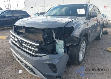 2022 Volkswagen Atlas Cross Sport 3.6L V6 Se W/Technology z USA, uszkodzony, nr VIN 1V2JE2CAXNC226380